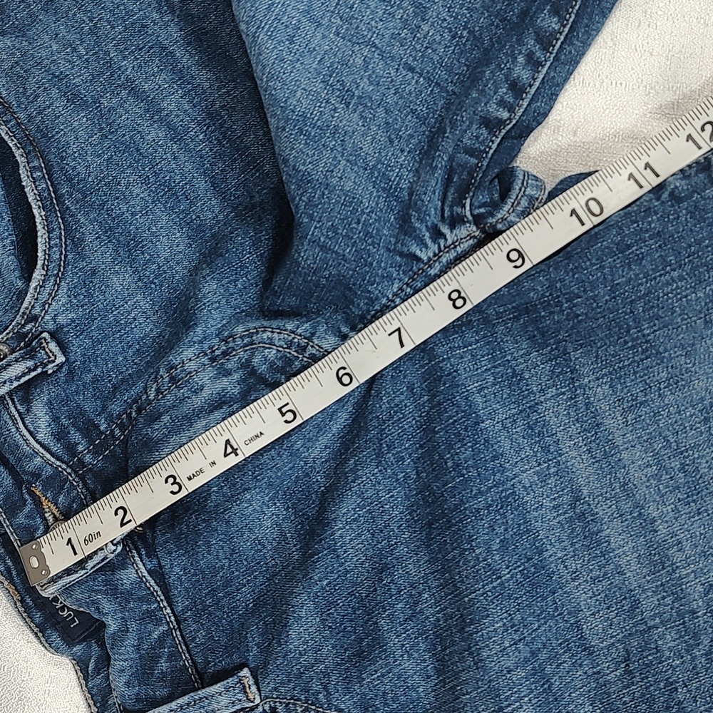 Lucky Brand The Roll Up Denim Jean Shorts Summer Womens Size 4/27 - Picture 9 of 10